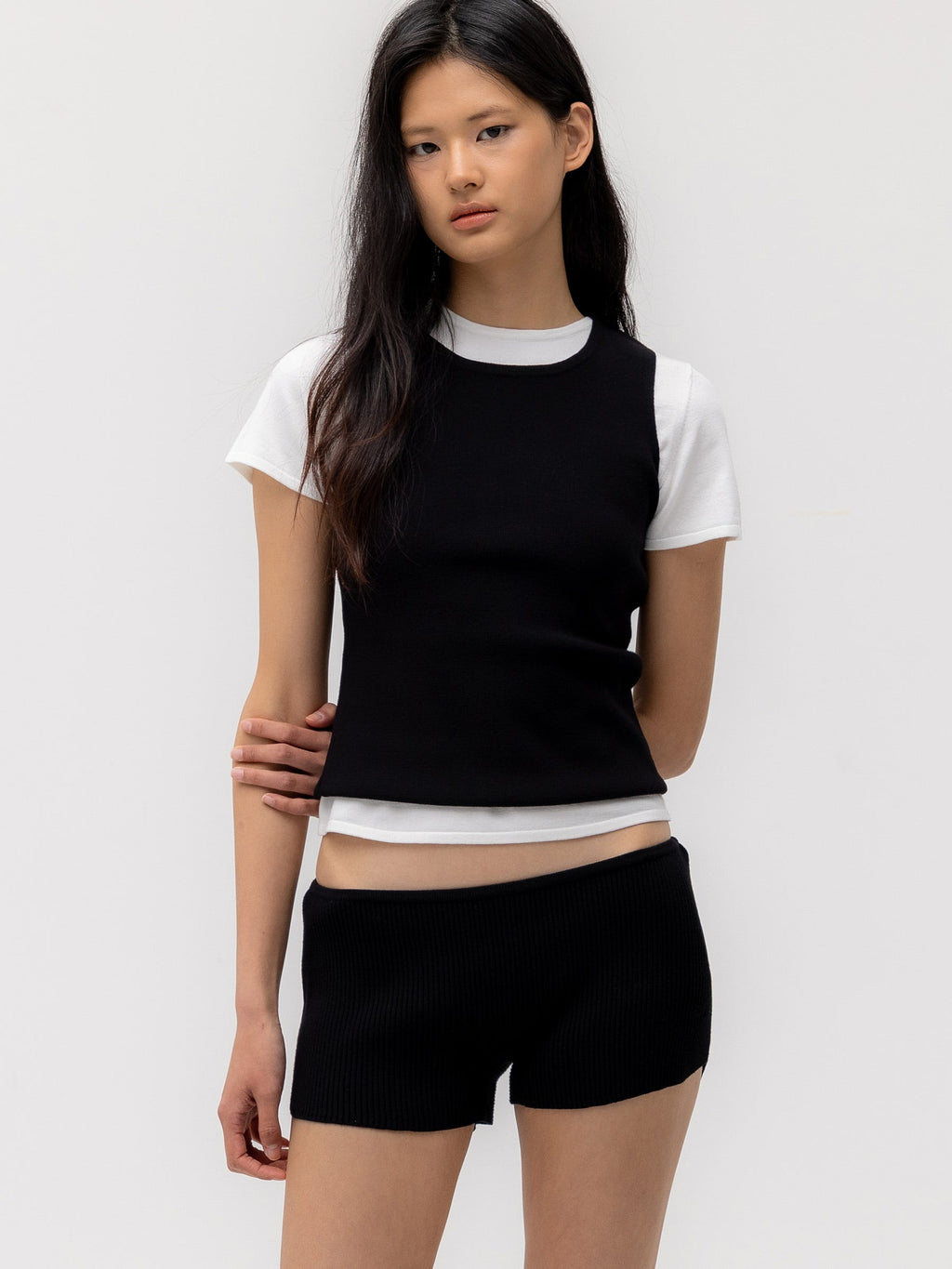 G REST KNIT SLEEVELESS