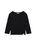 3/4 BUTTON FLY KNIT TEE