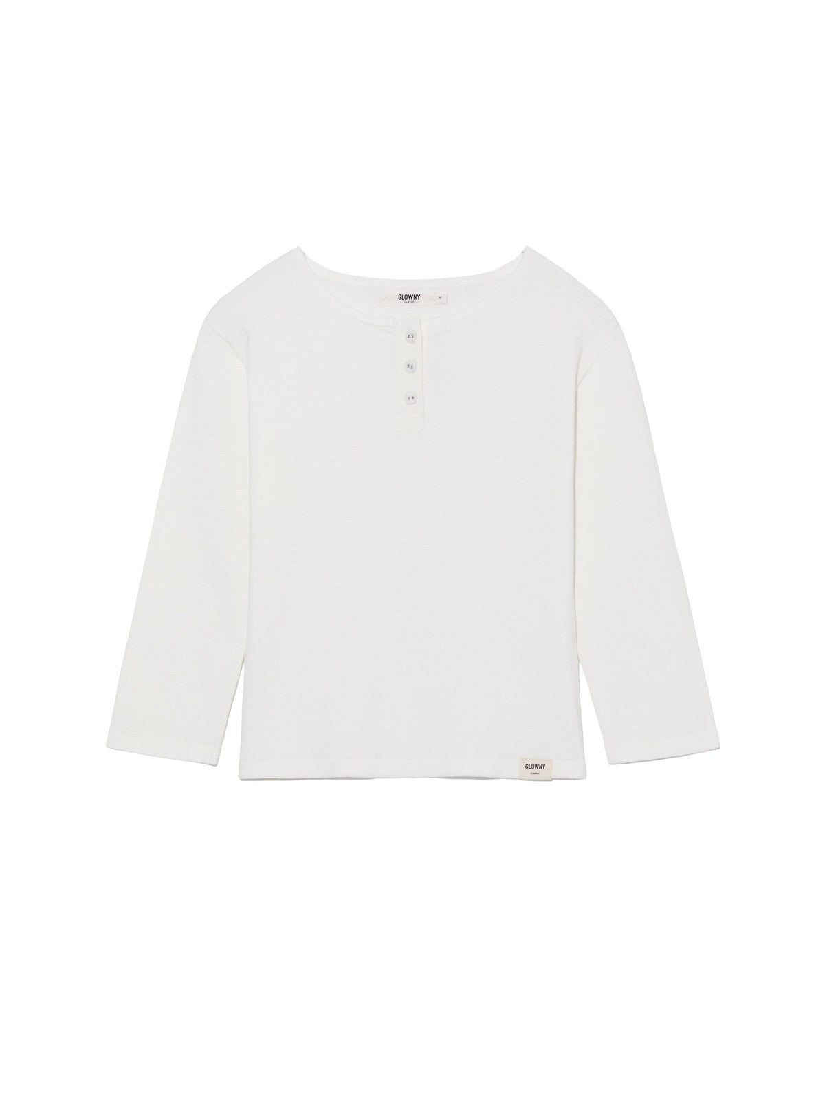 3/4 BUTTON FLY KNIT TEE