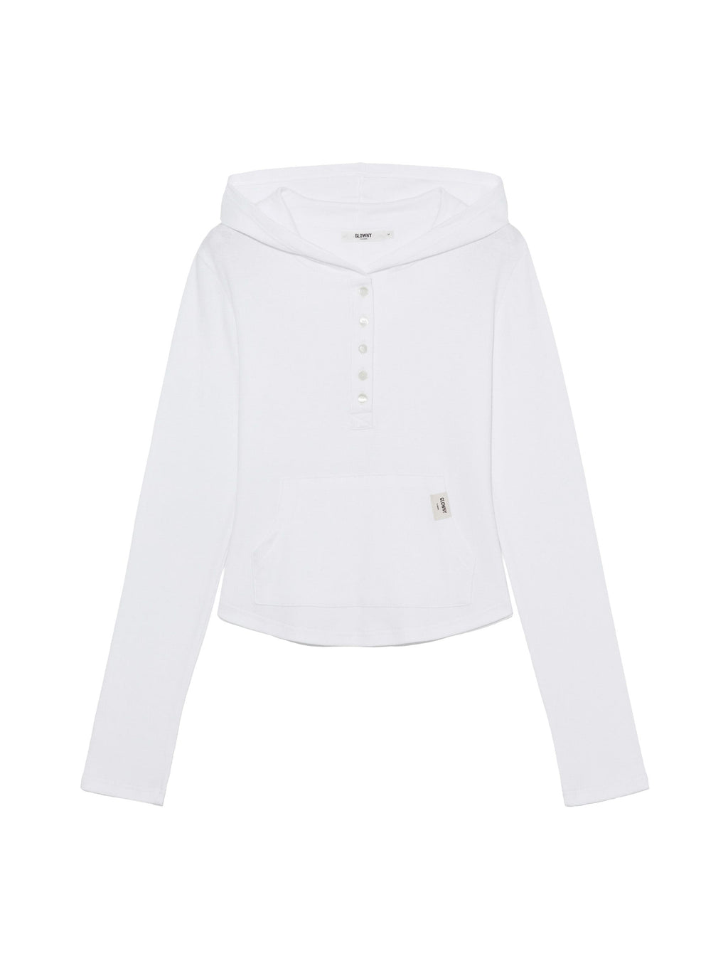 G FINE BUTTON HOODIE