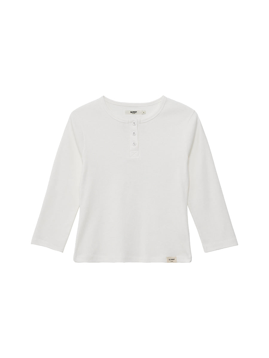 3/4 BUTTON FLY TEE