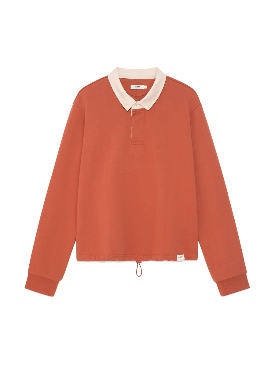 G CONTRAST POLO LONG SLEEVE