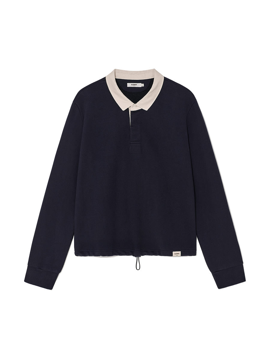G CONTRAST POLO LONG SLEEVE