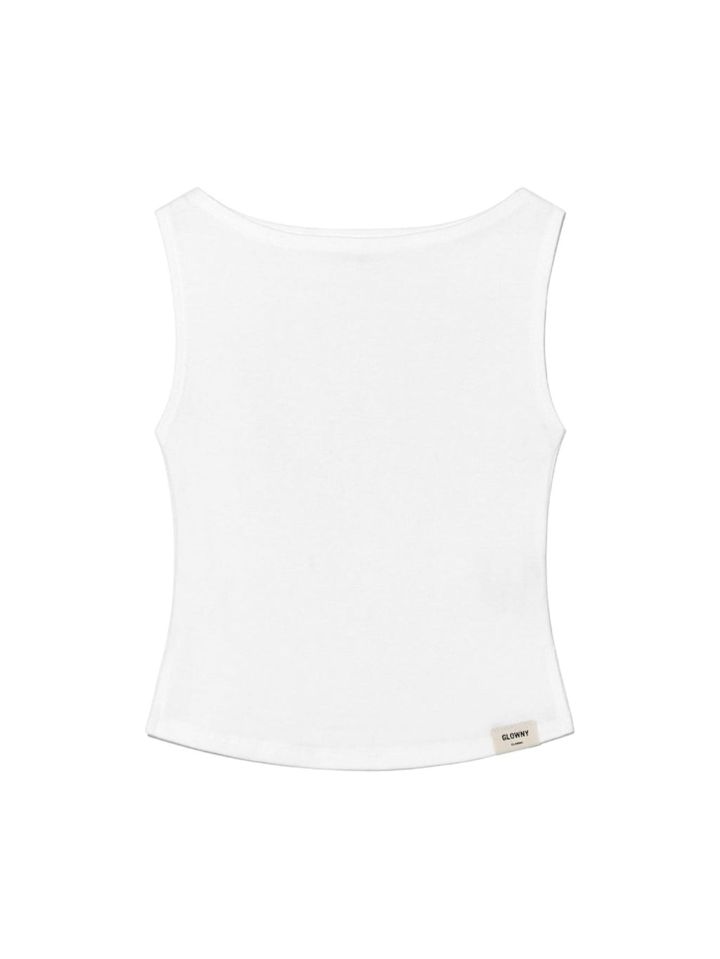 G SLIT SLEEVELESS TOP