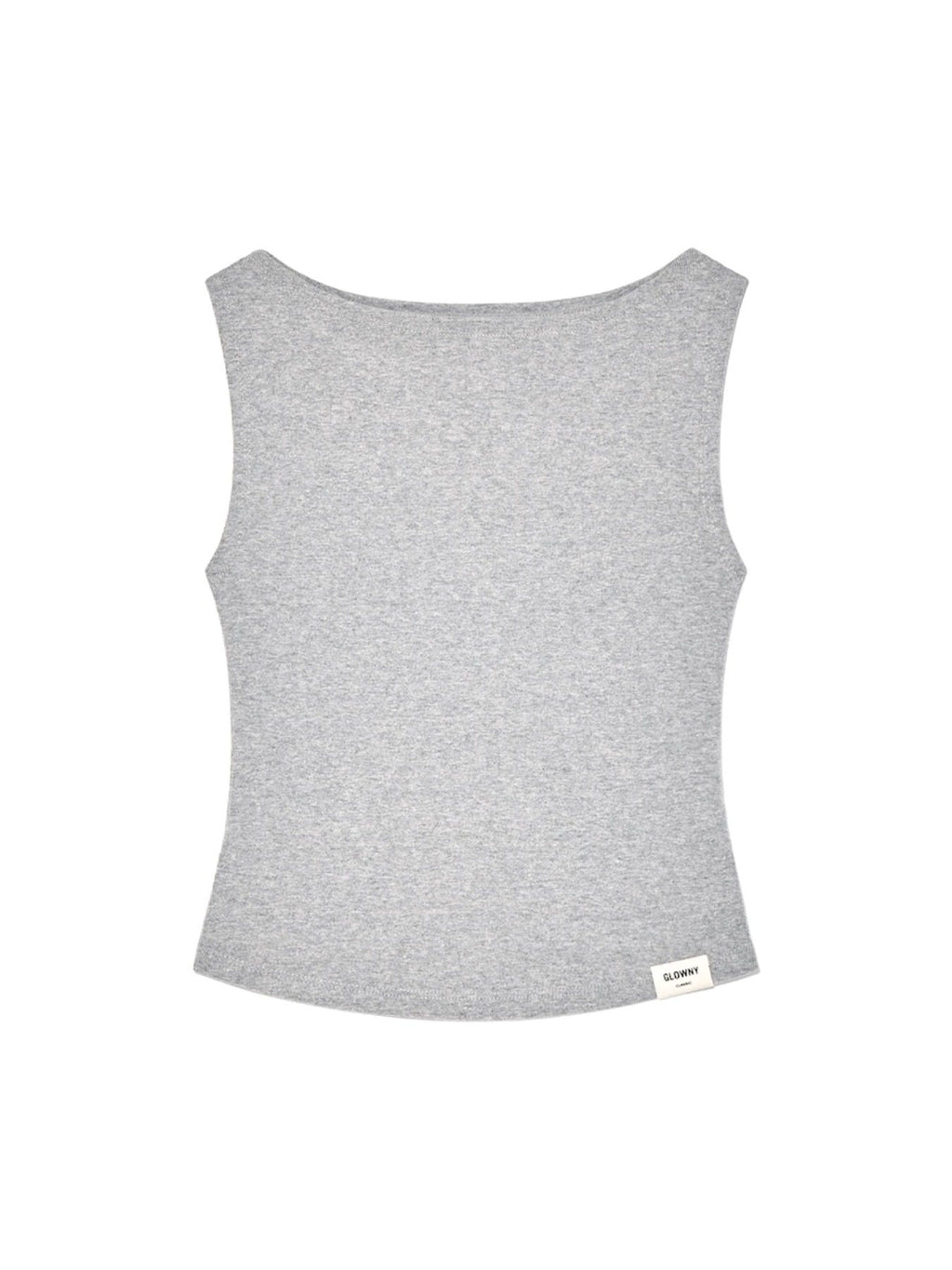 G SLIT SLEEVELESS TOP