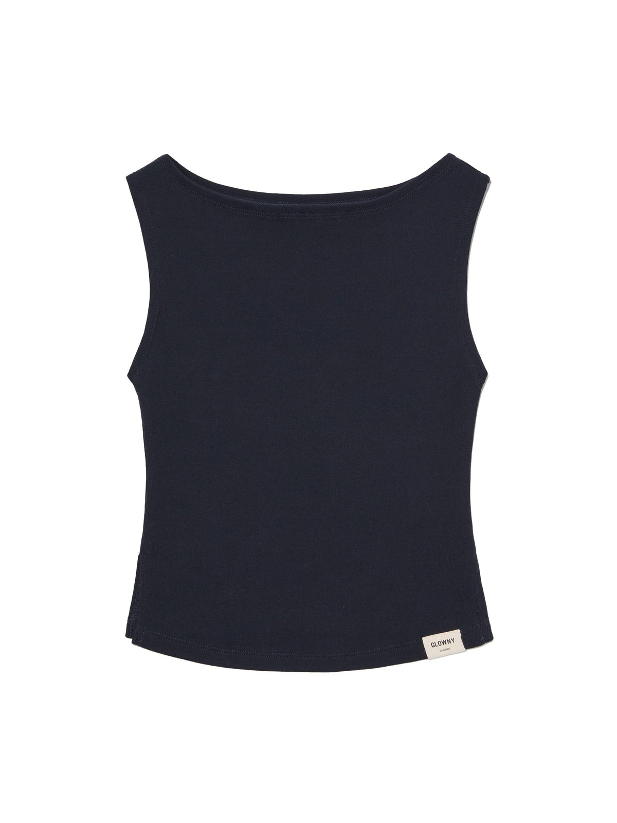 G SLIT SLEEVELESS TOP