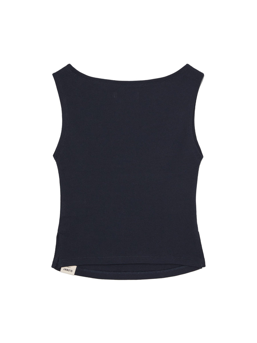 G SLIT SLEEVELESS TOP