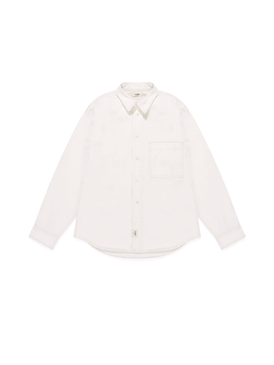 G CLASSIC COTTON TWILL SHIRT