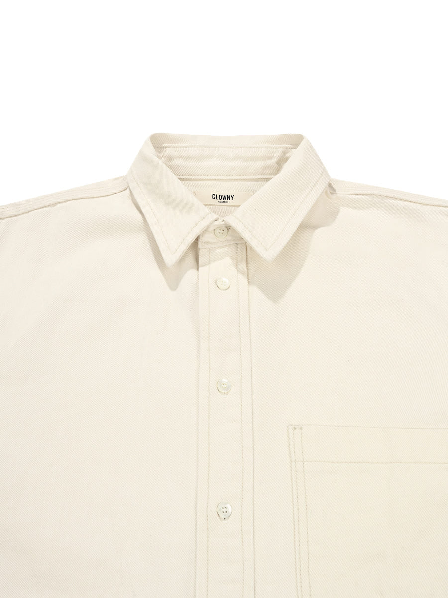 G CLASSIC COTTON TWILL SHIRT