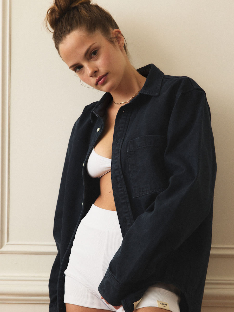 G CLASSIC COTTON TWILL SHIRT