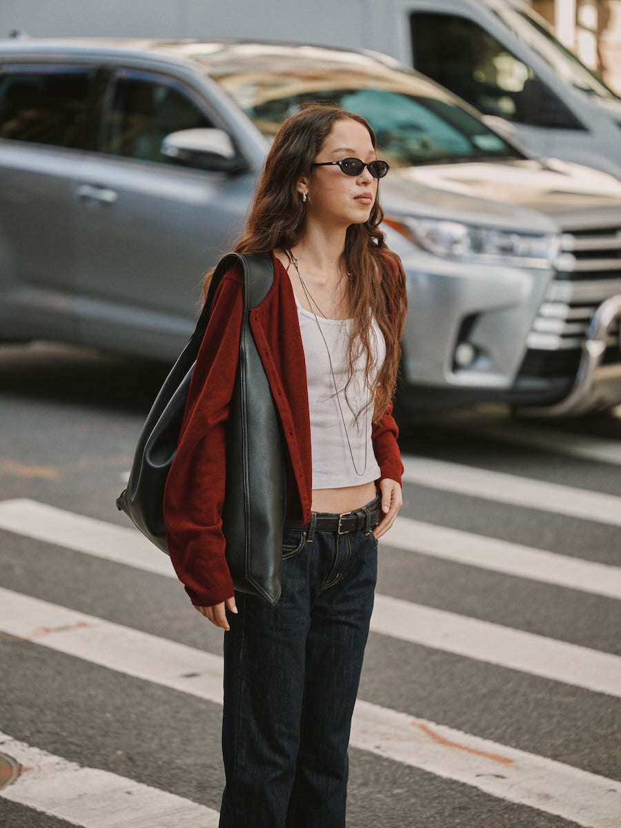 G CLASSIC LOOSE FIT CARDIGAN