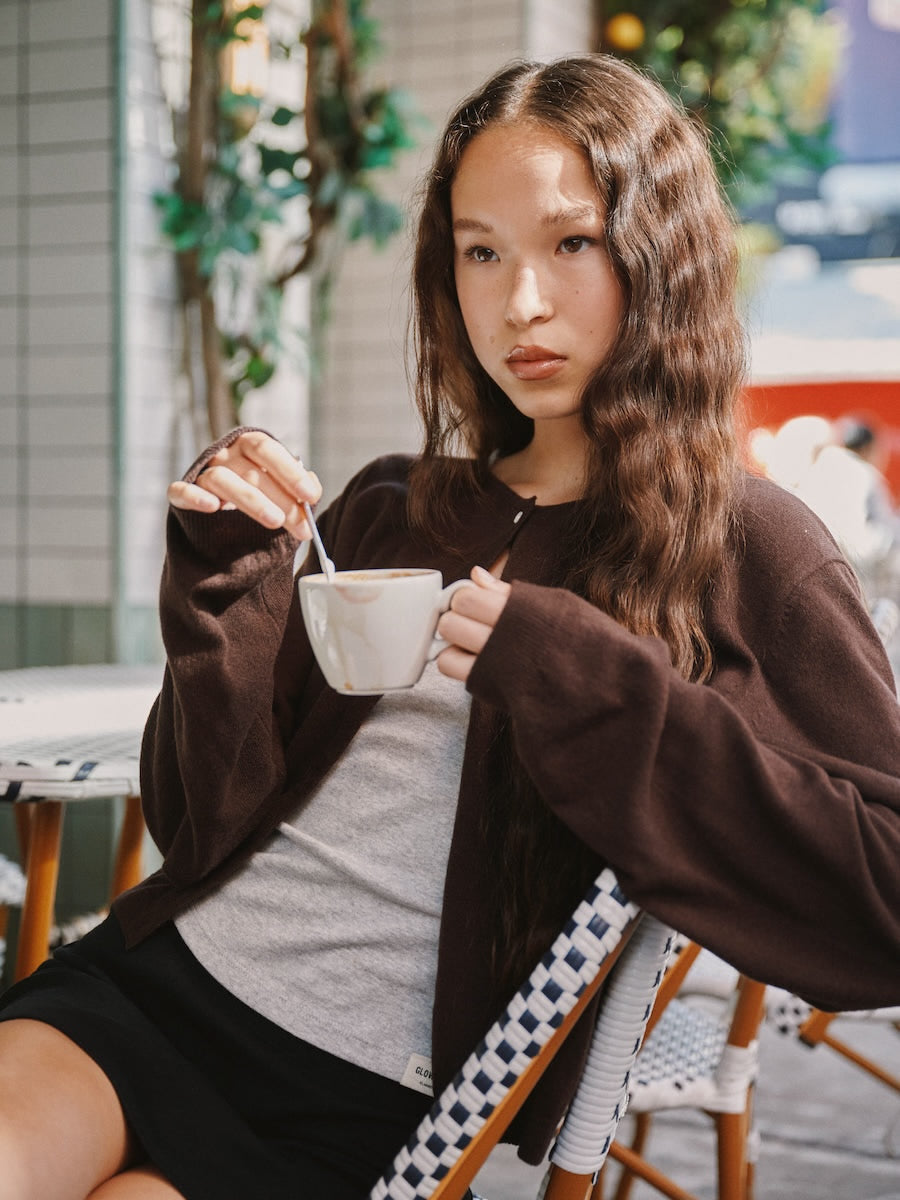 G CLASSIC LOOSE FIT CARDIGAN