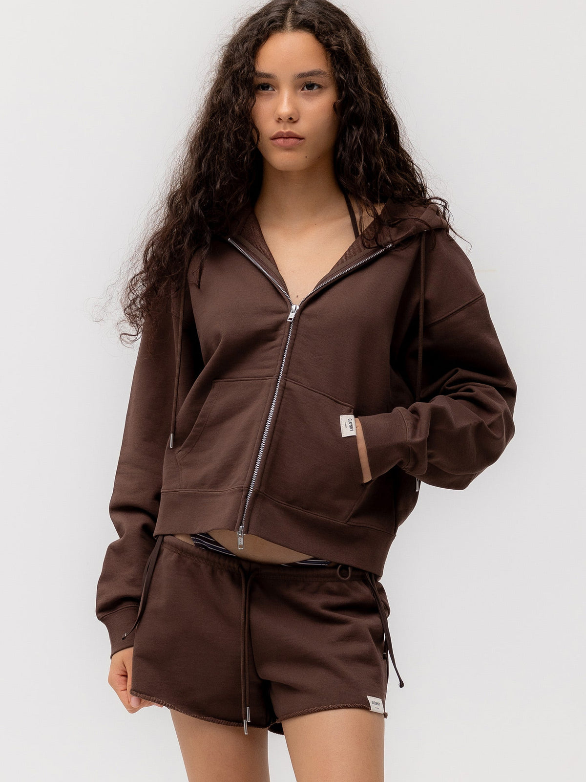 G STANDARD ZIP-UP HOODIE