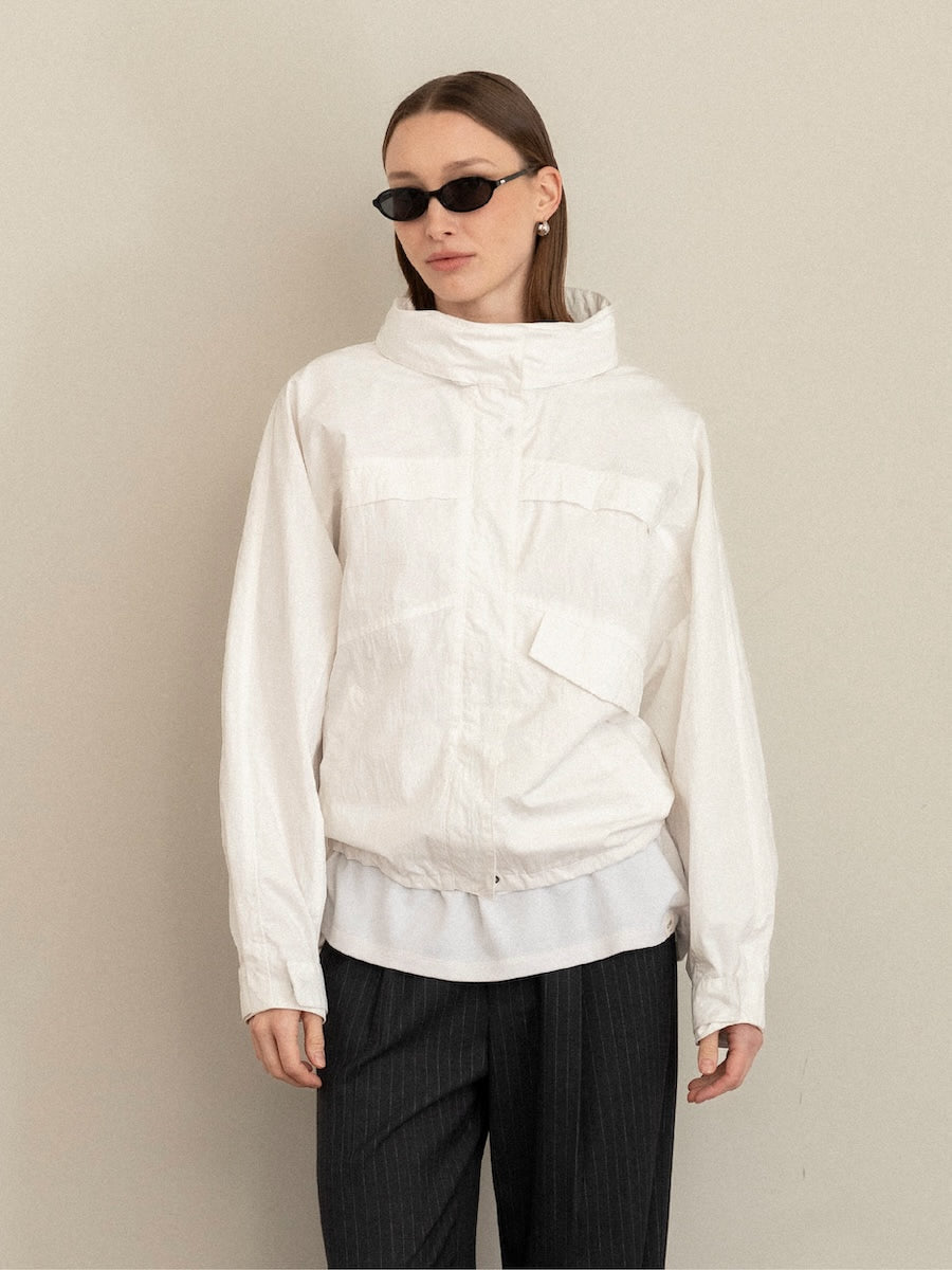 G PACKABLE HOOD JACKET