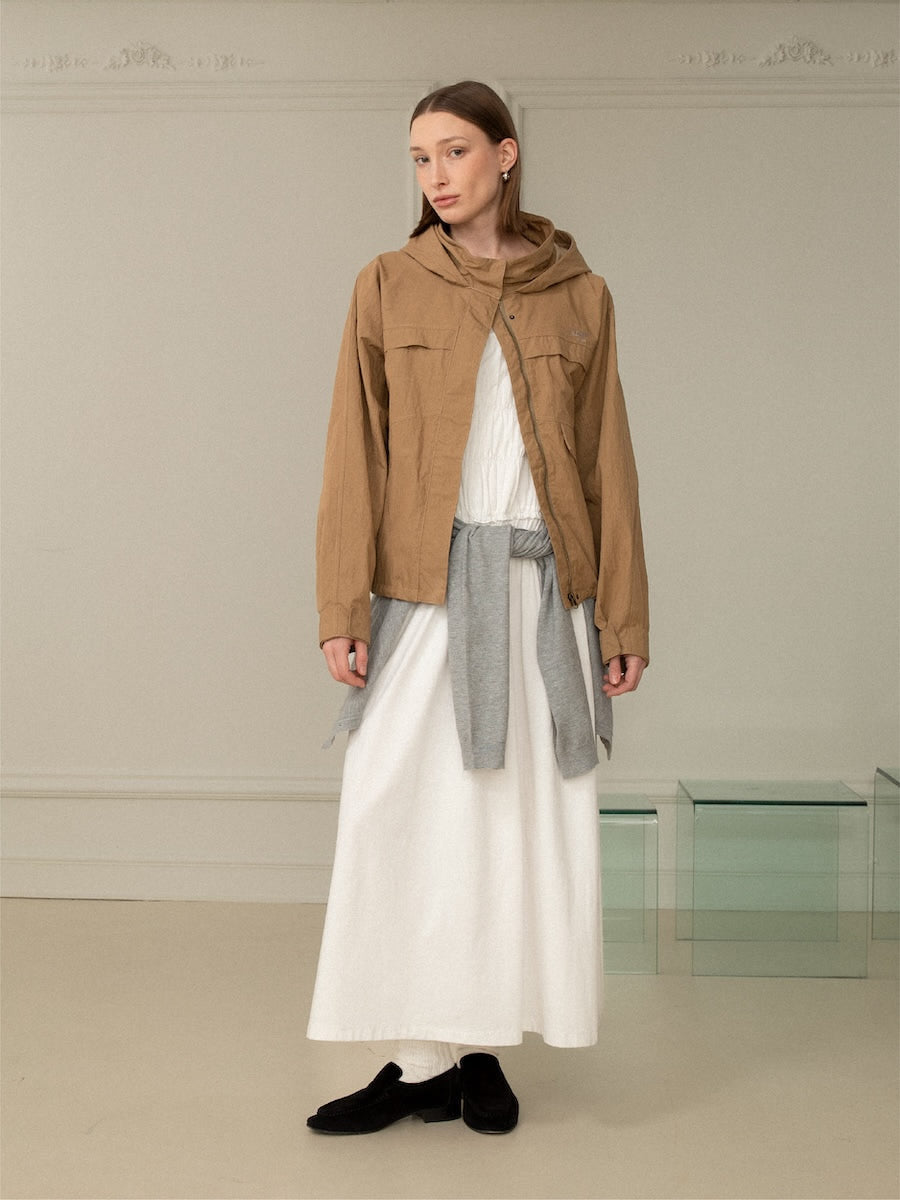 G PACKABLE HOOD JACKET