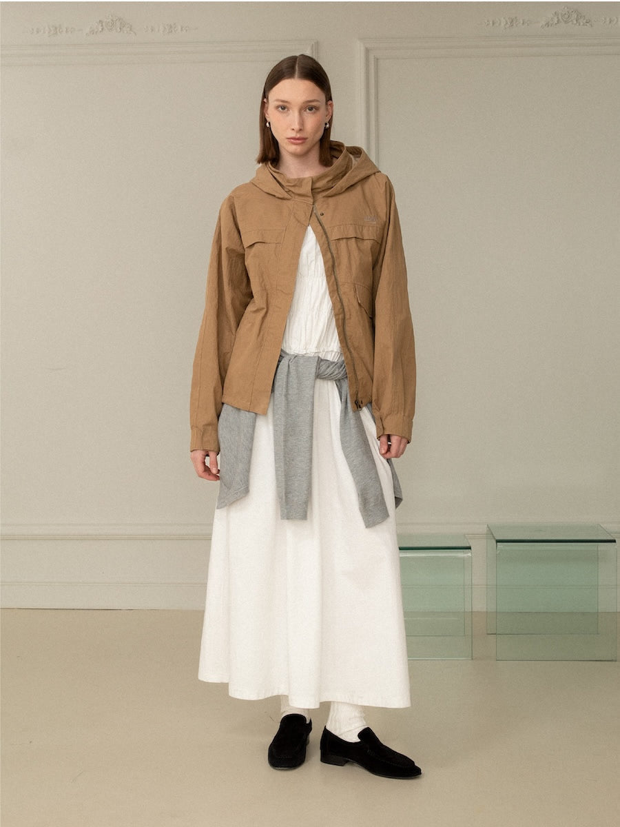 G PACKABLE HOOD JACKET