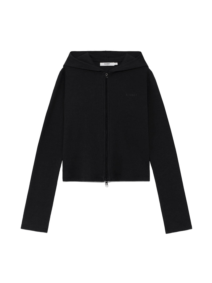G CLASSIC ESSENTIAL RIB ZIP-UP