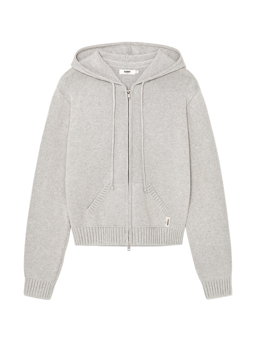 G CLASSIC KNIT ZIP UP