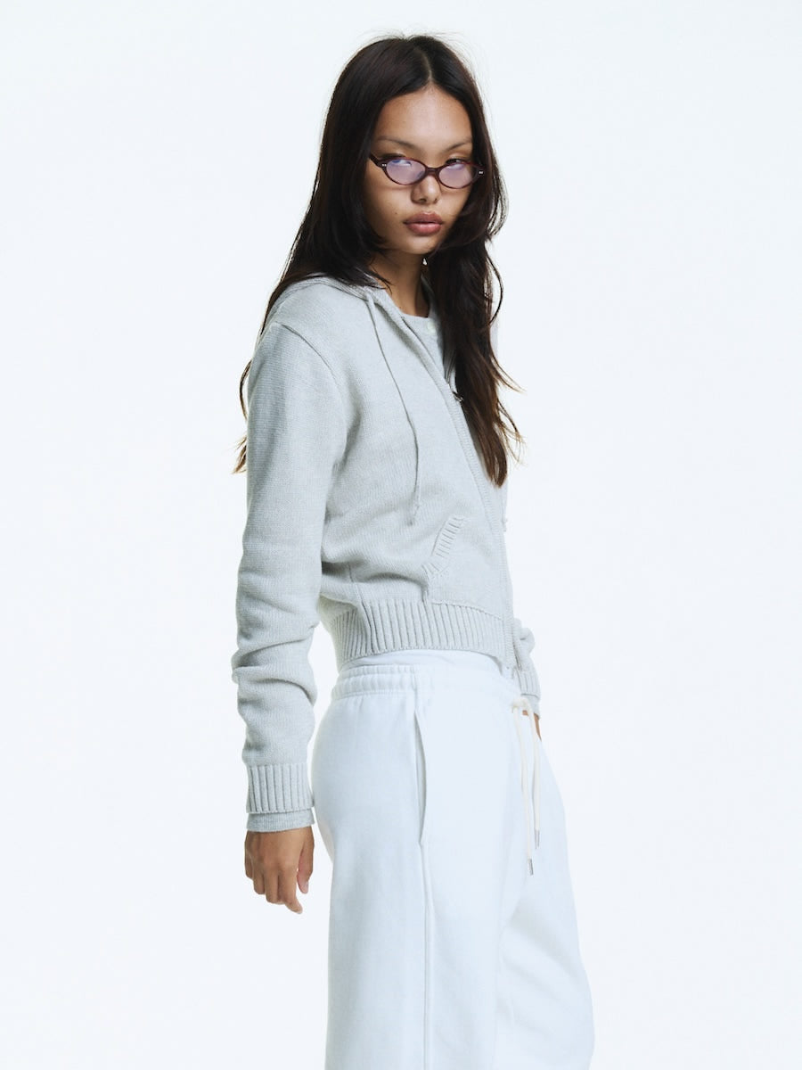 G CLASSIC KNIT ZIP UP