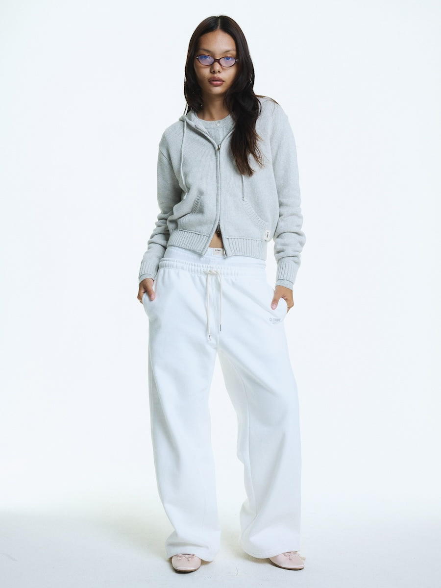 G CLASSIC KNIT ZIP UP