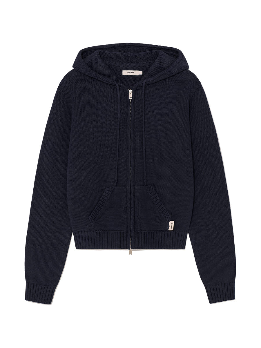G CLASSIC KNIT ZIP UP