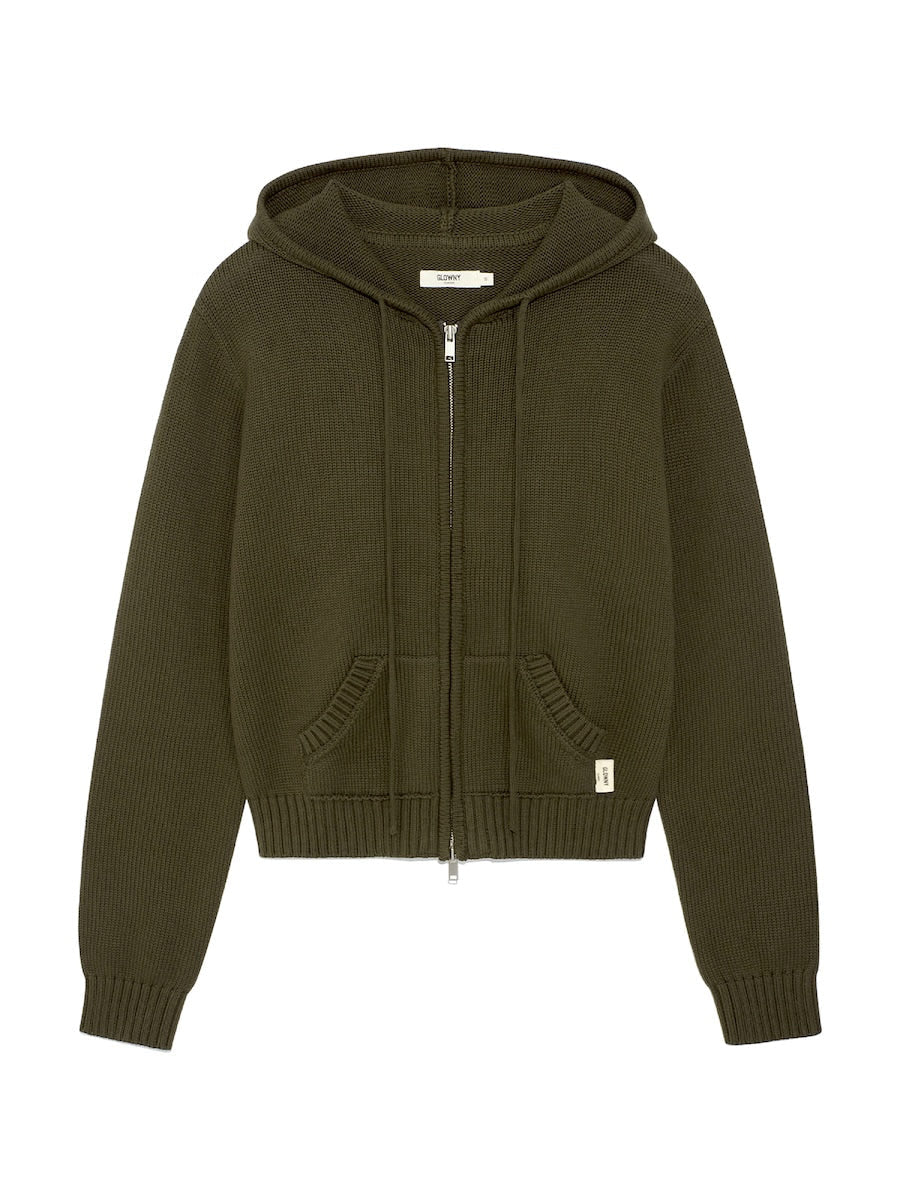 G CLASSIC KNIT ZIP UP