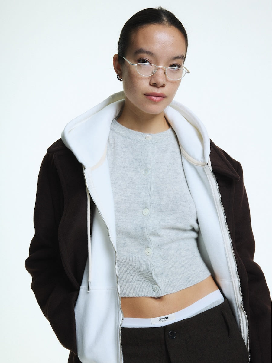 G CLASSIC WOOL CARDIGAN
