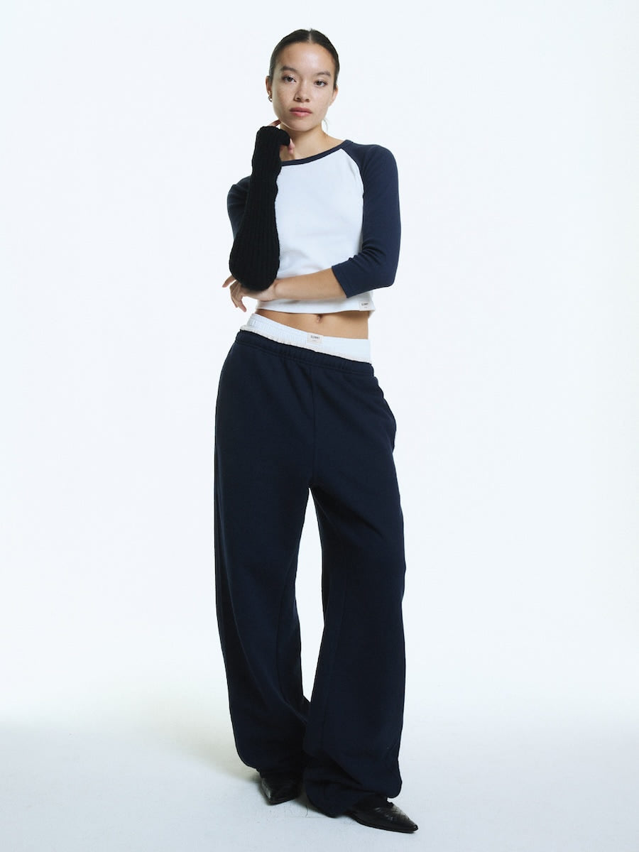G CONTRAST SWEATPANTS