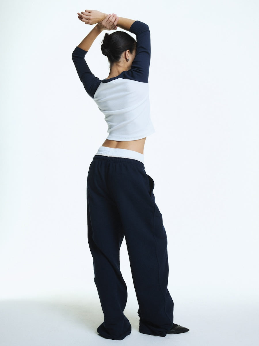 G CONTRAST SWEATPANTS