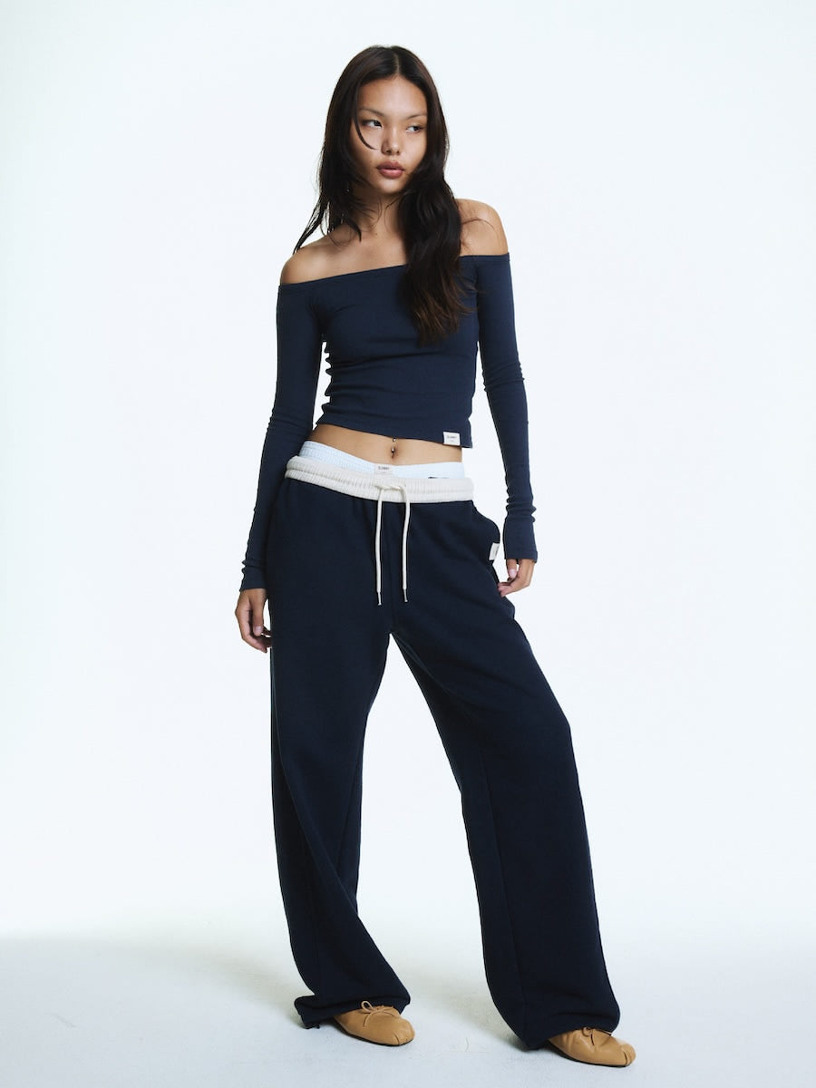G CONTRAST SWEATPANTS