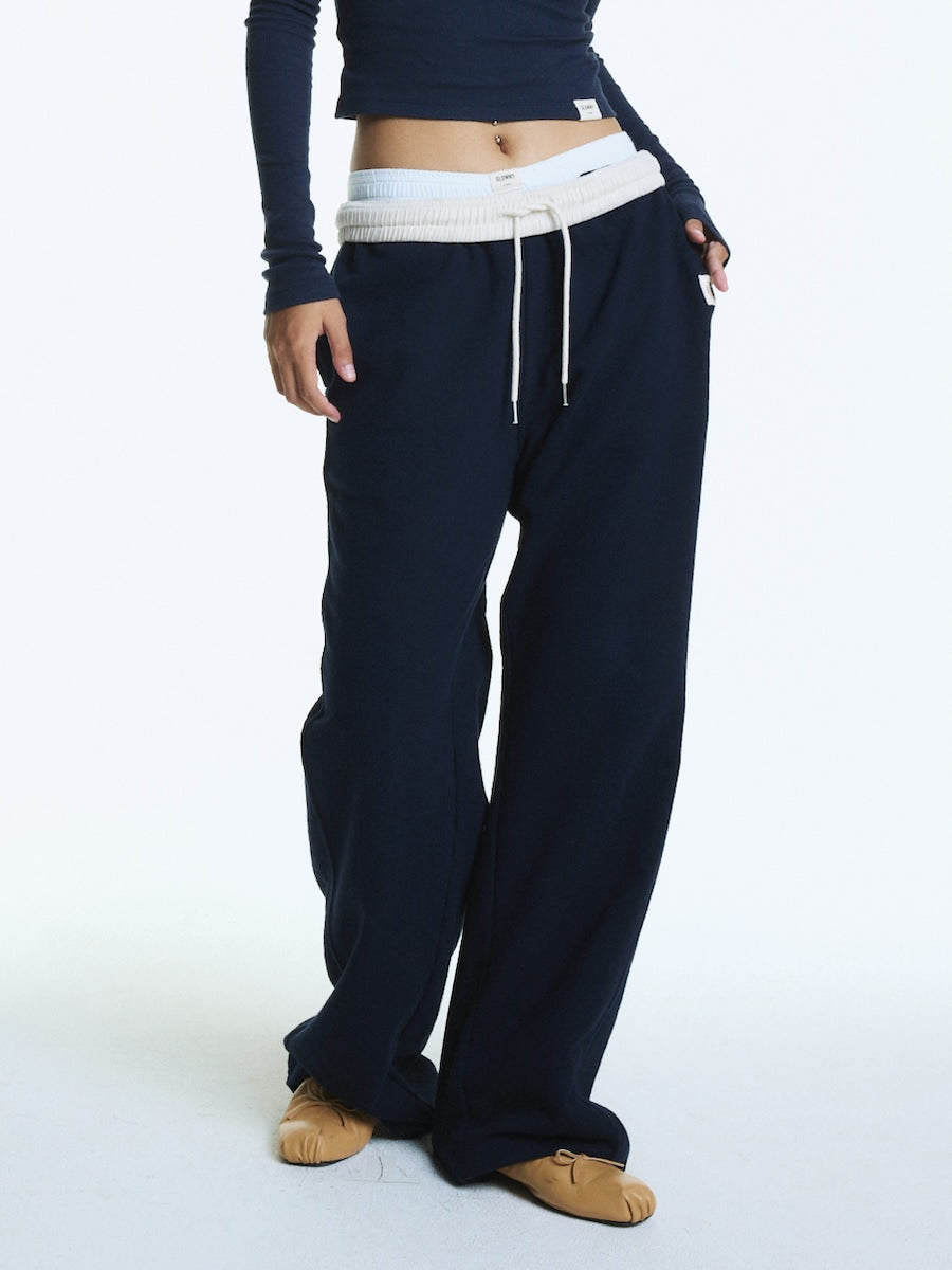 G CONTRAST SWEATPANTS
