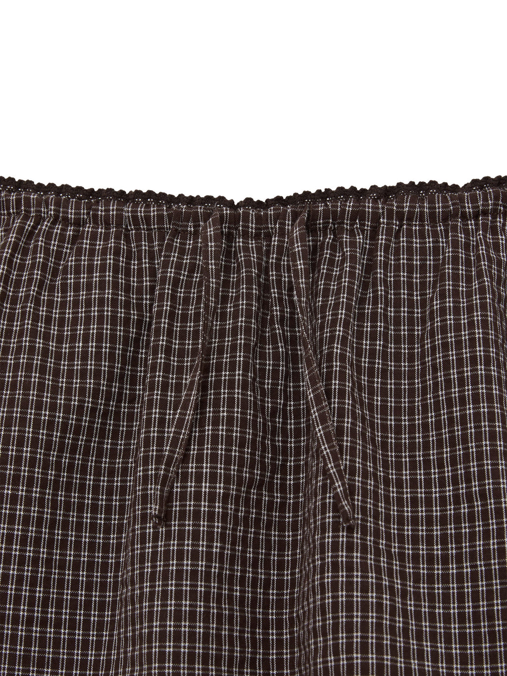 G CLASSIC LACE-UP MINI SKIRT