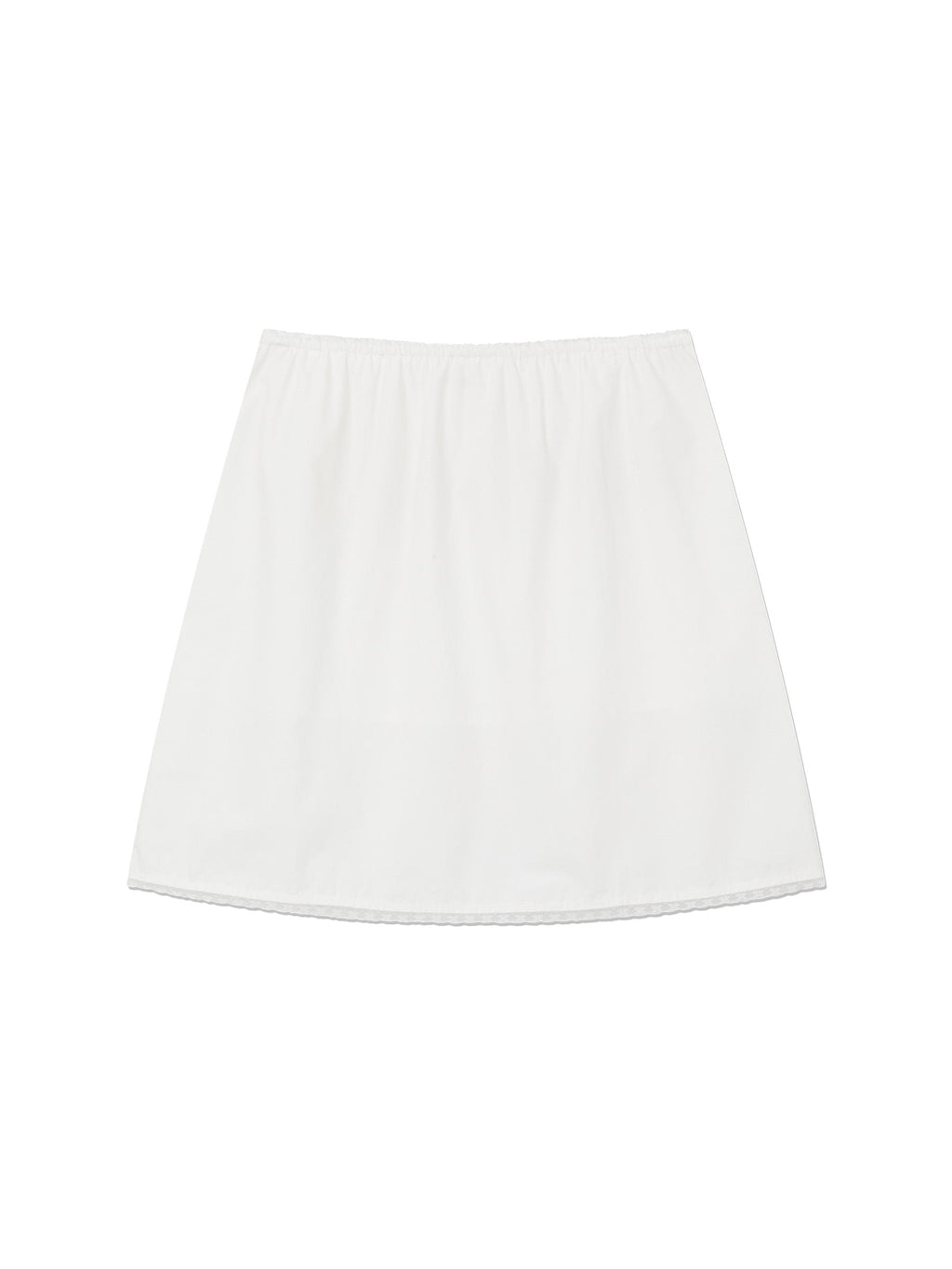 G CLASSIC LACE-UP MIDI SKIRT