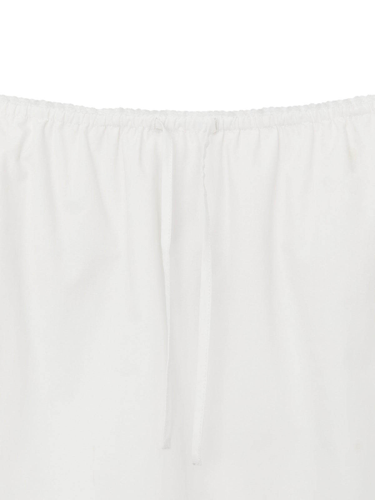 G CLASSIC LACE-UP MIDI SKIRT