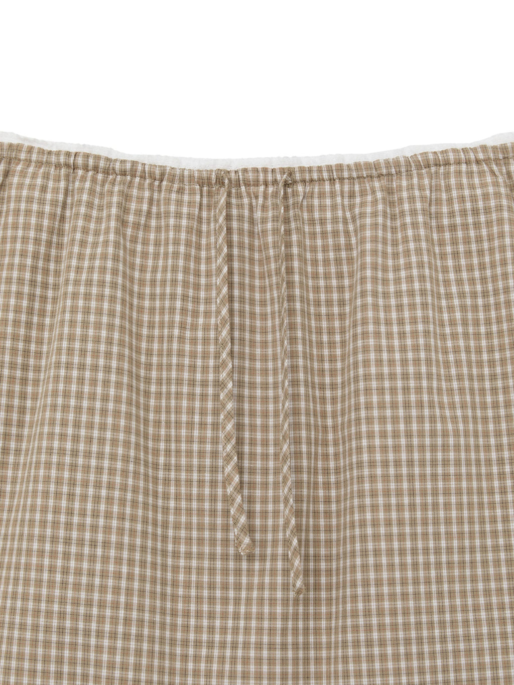 G CLASSIC LACE-UP MIDI SKIRT