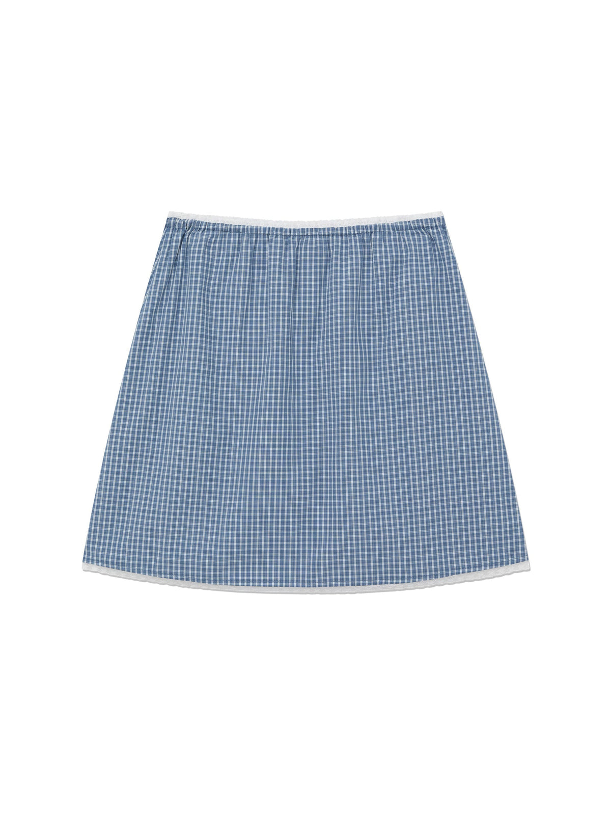 G CLASSIC LACE-UP MIDI SKIRT