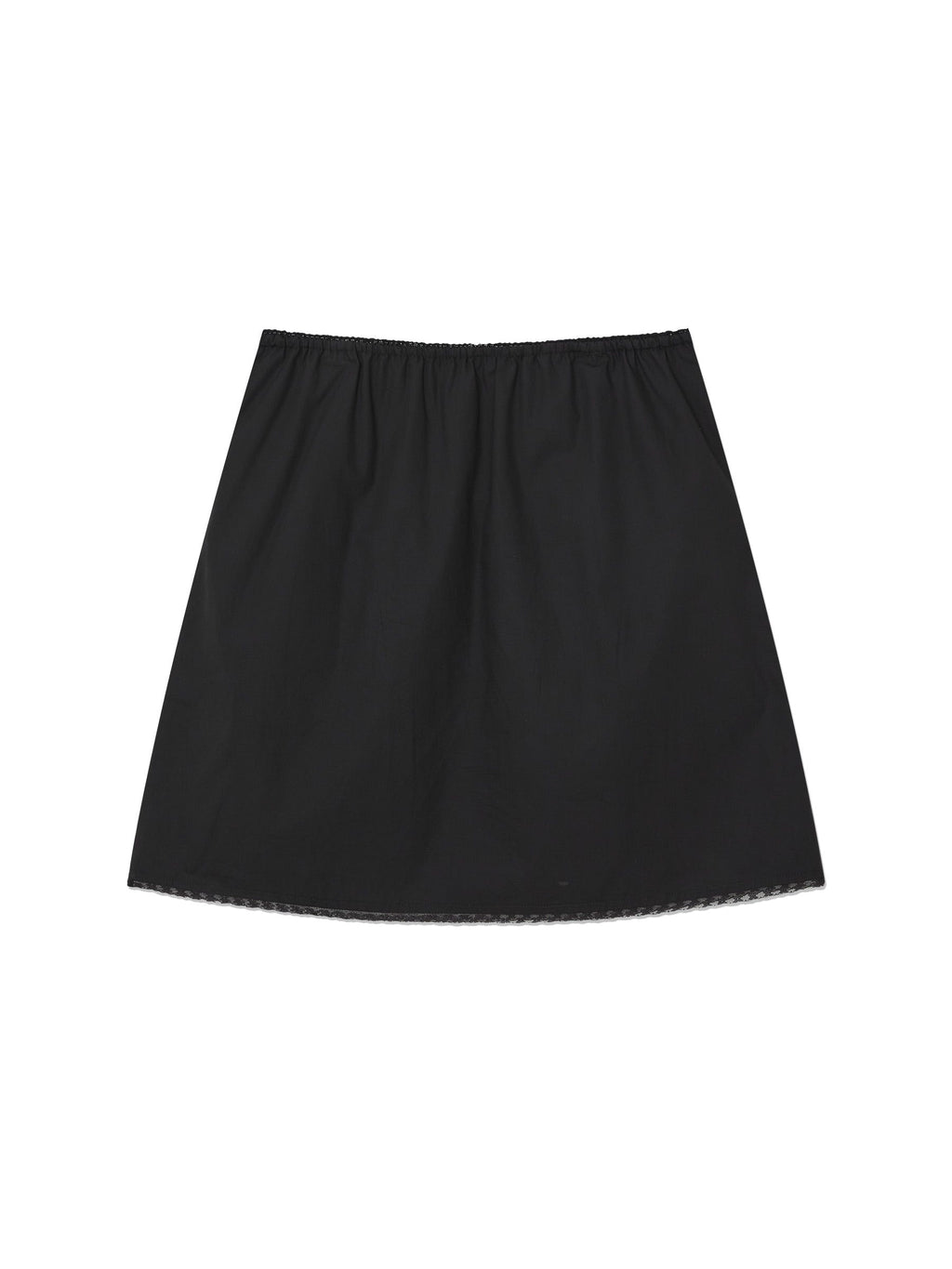 G CLASSIC LACE-UP MIDI SKIRT