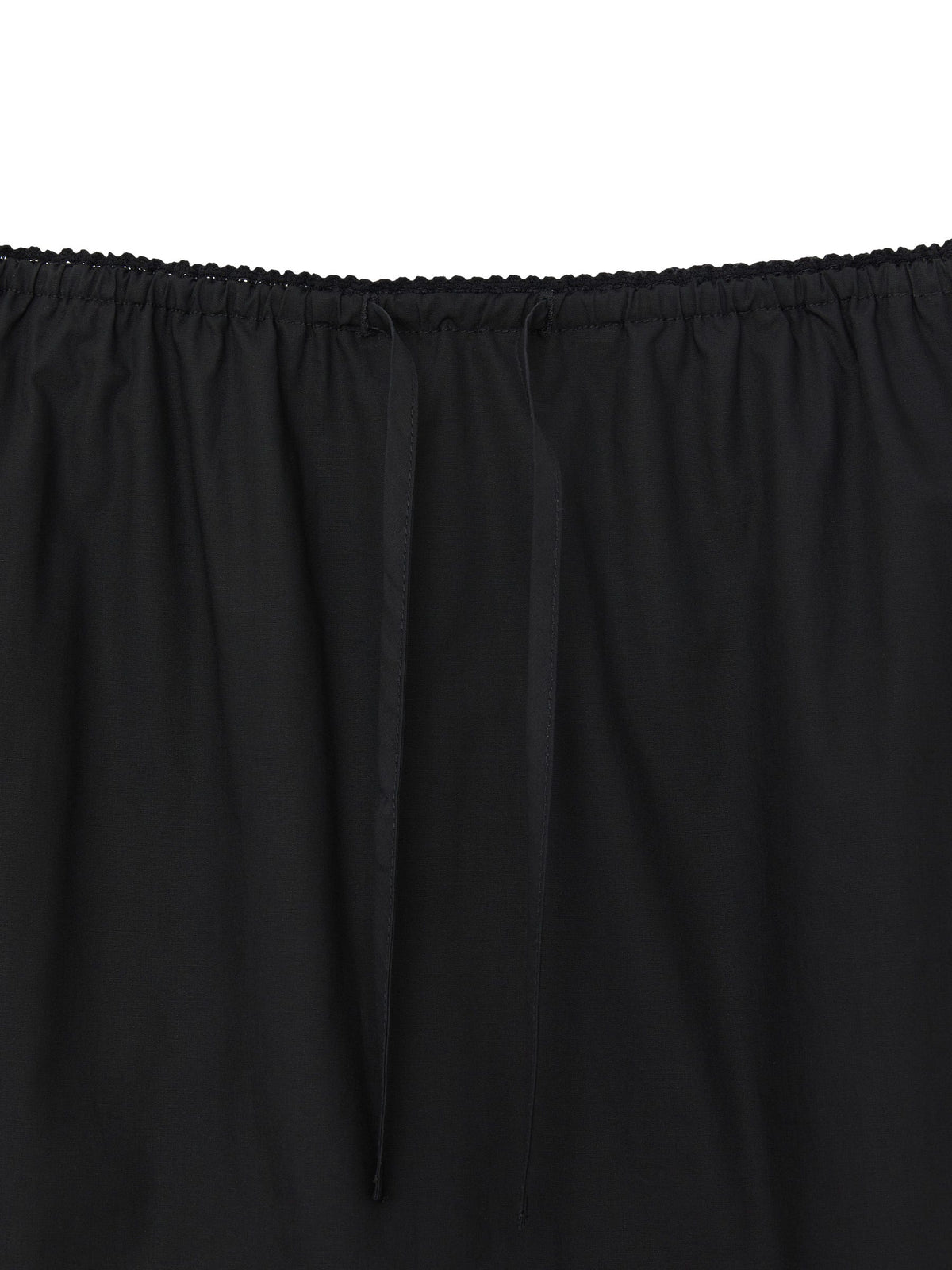 G CLASSIC LACE-UP MIDI SKIRT