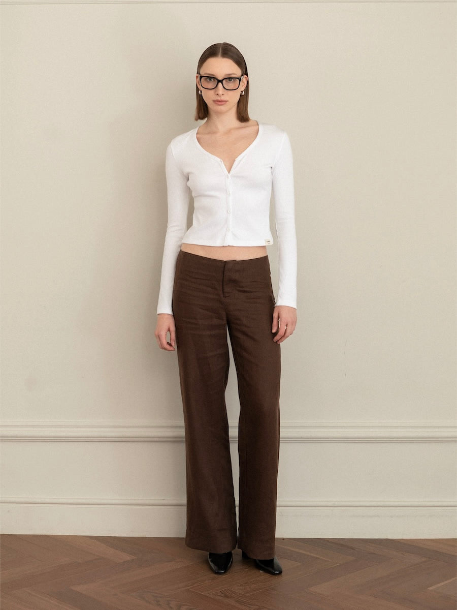 G LINEN SLACKS