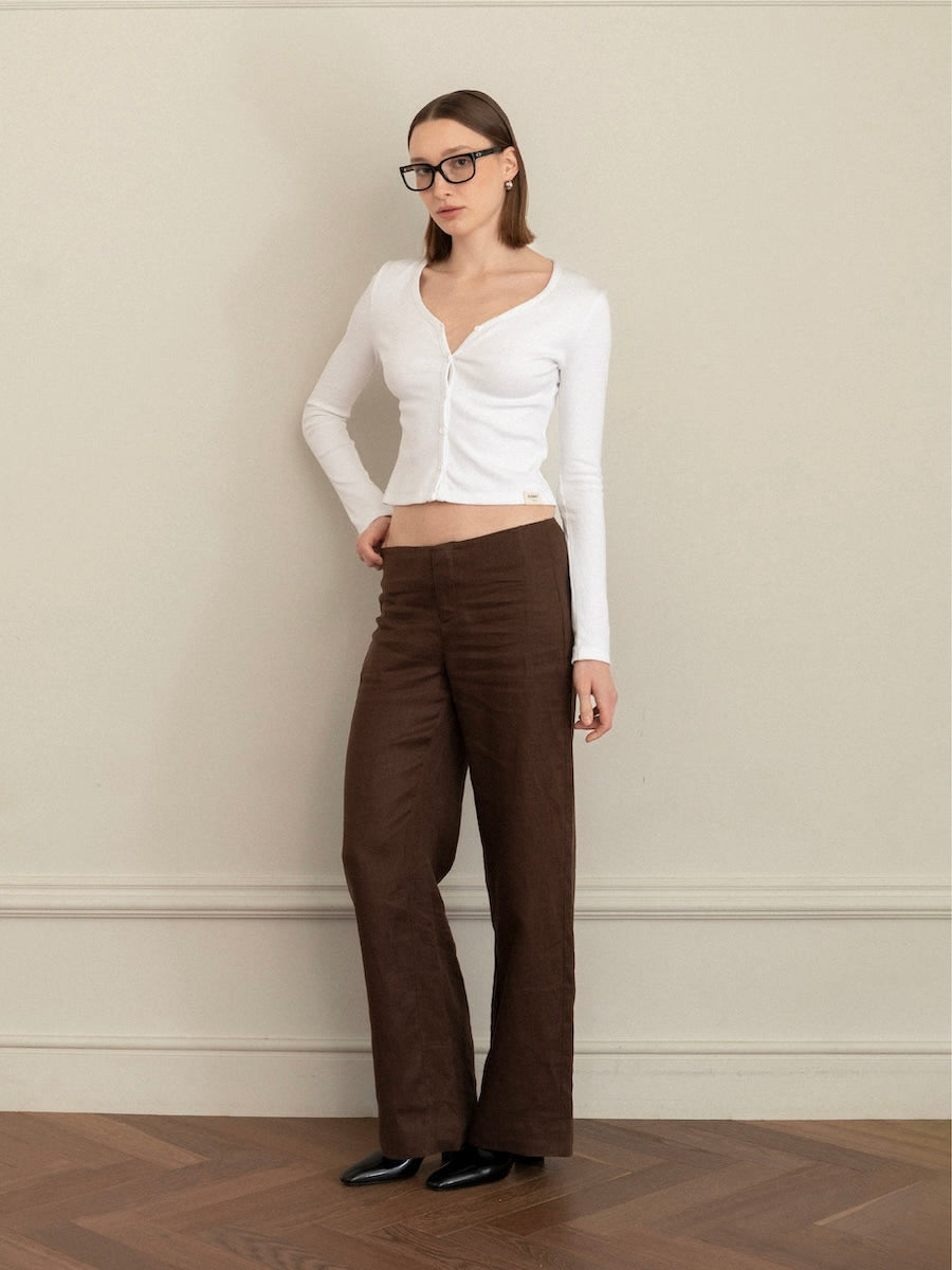 G LINEN SLACKS