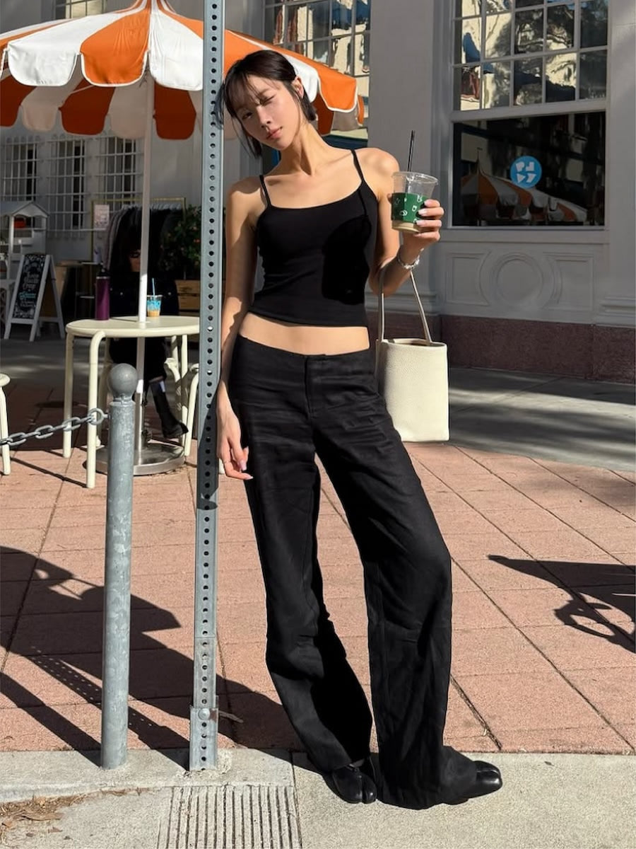 G LINEN SLACKS