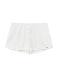 BUTTON FLY MINI SHORTS