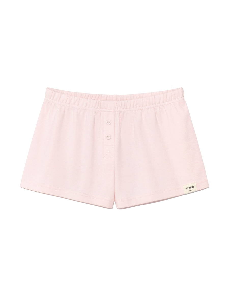 BUTTON FLY MINI SHORTS