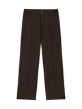 G STRAIGHT WOOL PANTS