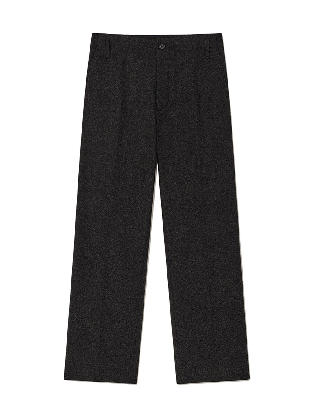 G STRAIGHT WOOL PANTS