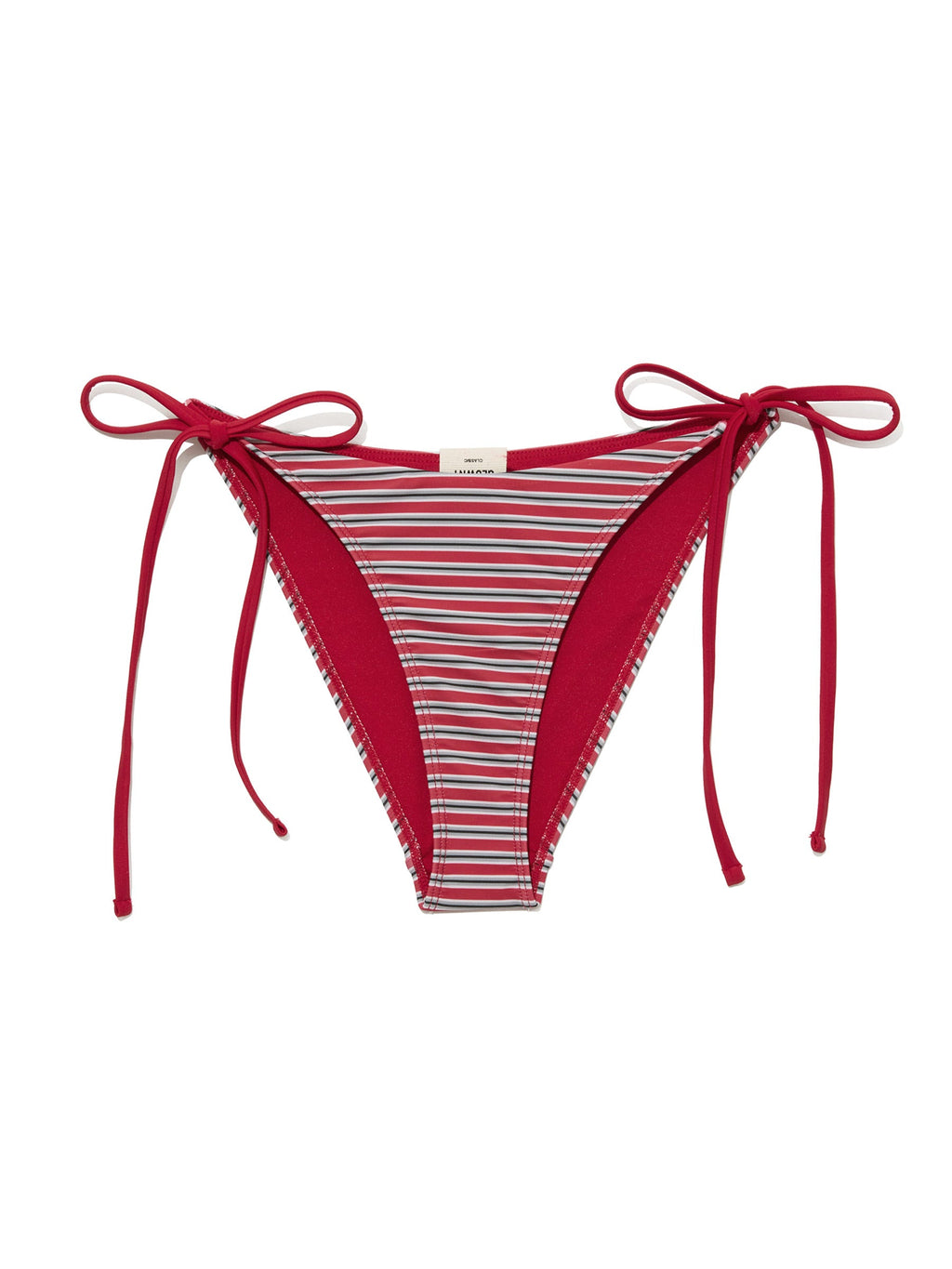 G ENCORE STRIPE BIKINI BOTTOM