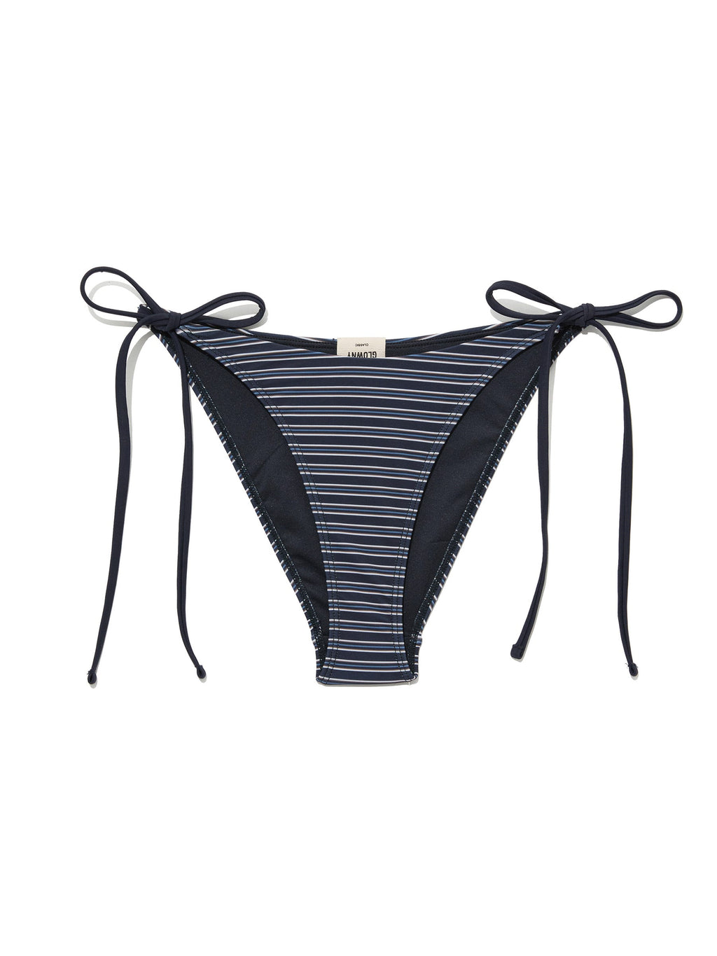 G ENCORE STRIPE BIKINI BOTTOM