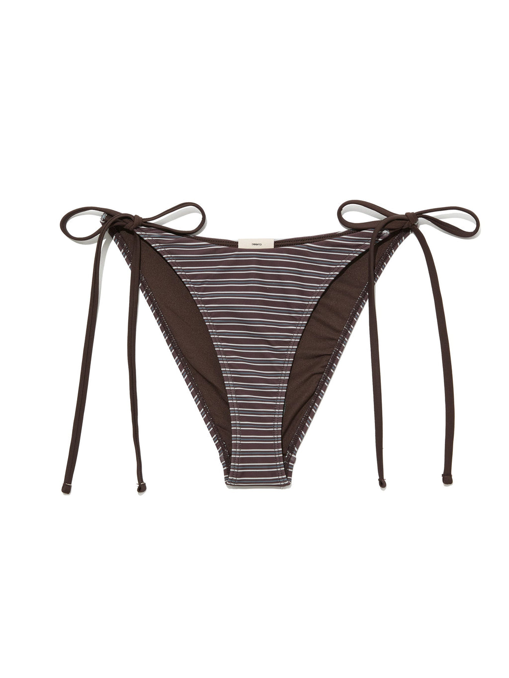 G ENCORE STRIPE BIKINI BOTTOM