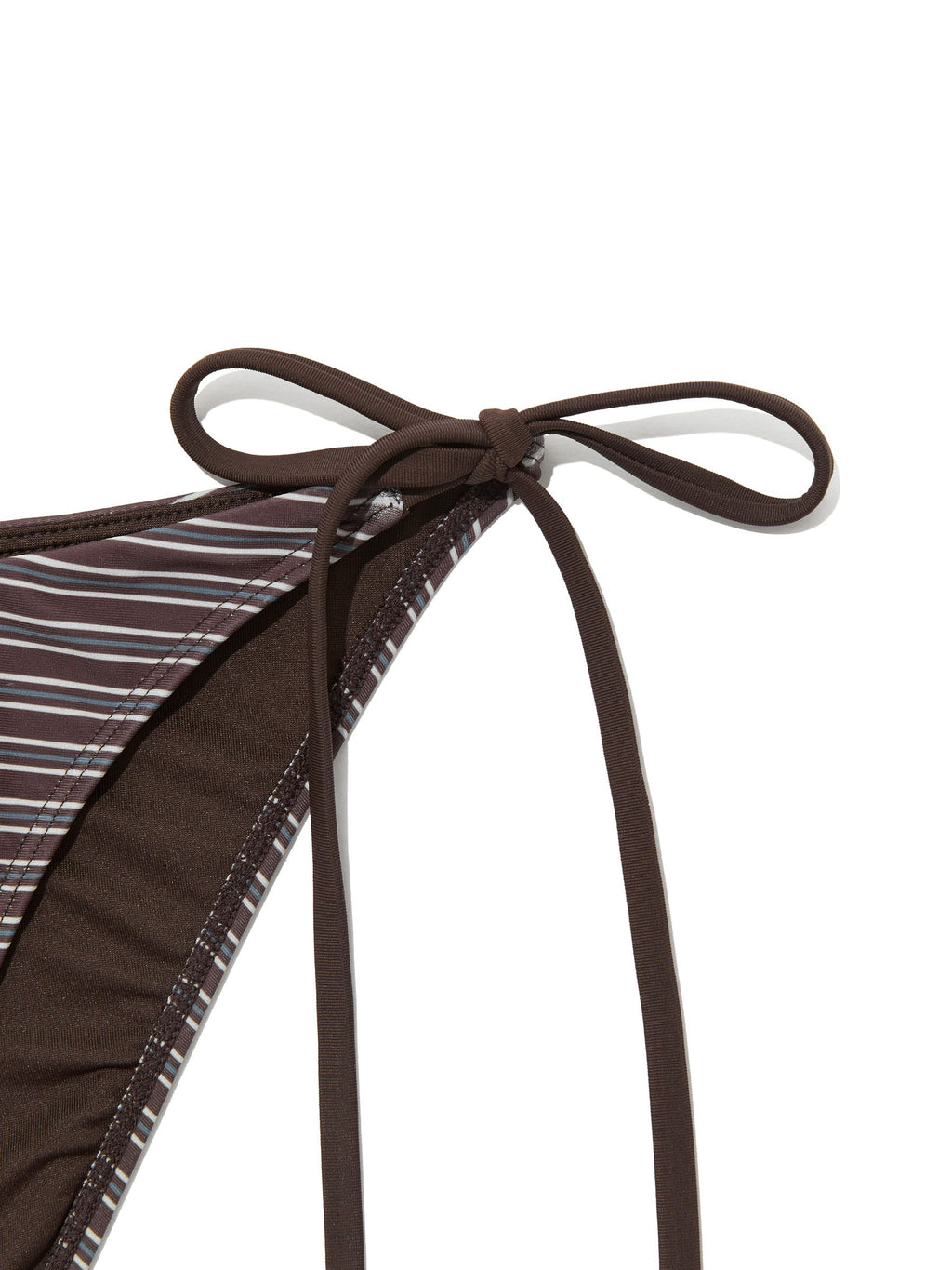 G ENCORE STRIPE BIKINI BOTTOM