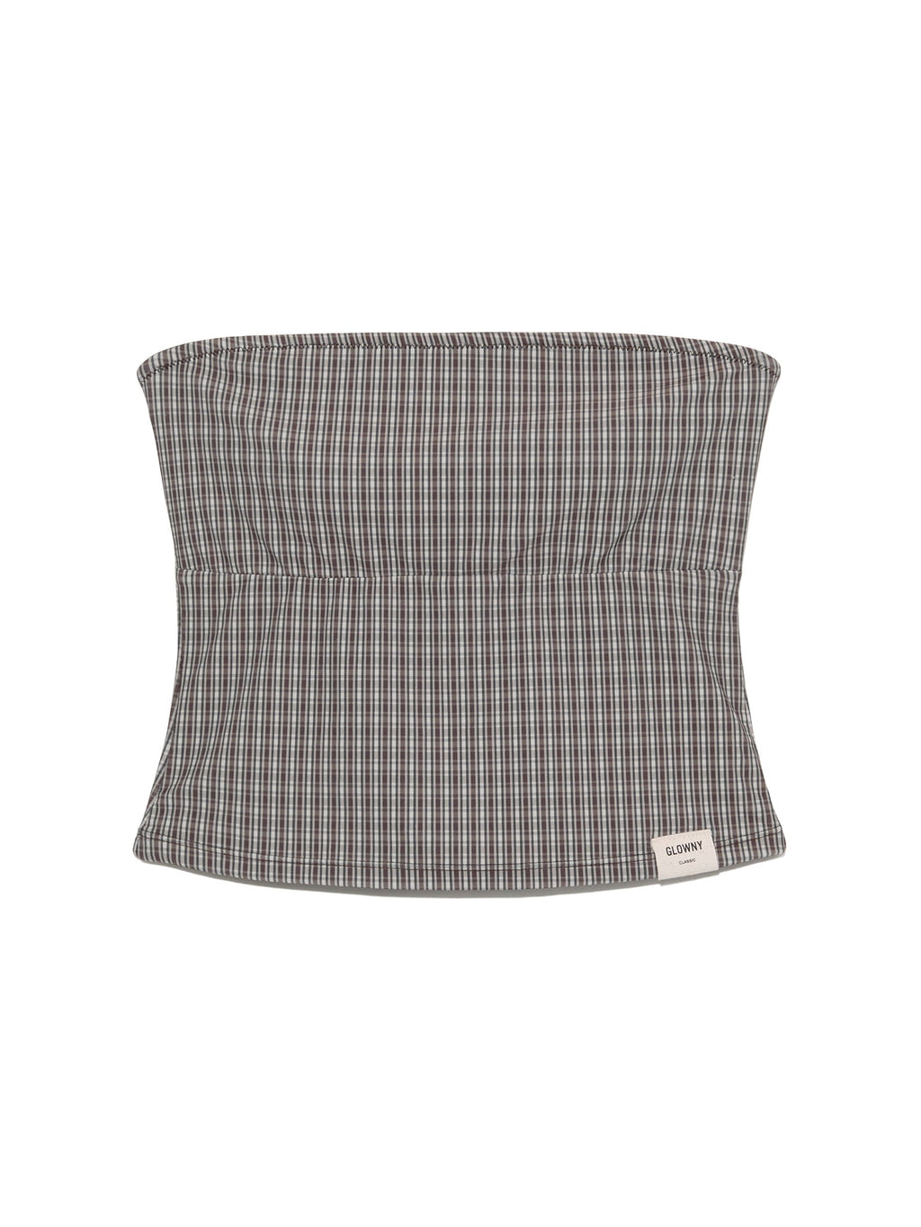 G GINGHAM BANDEAU